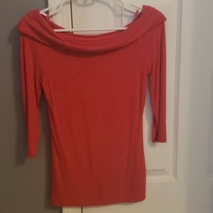 White House Black Market Off shoulder Top